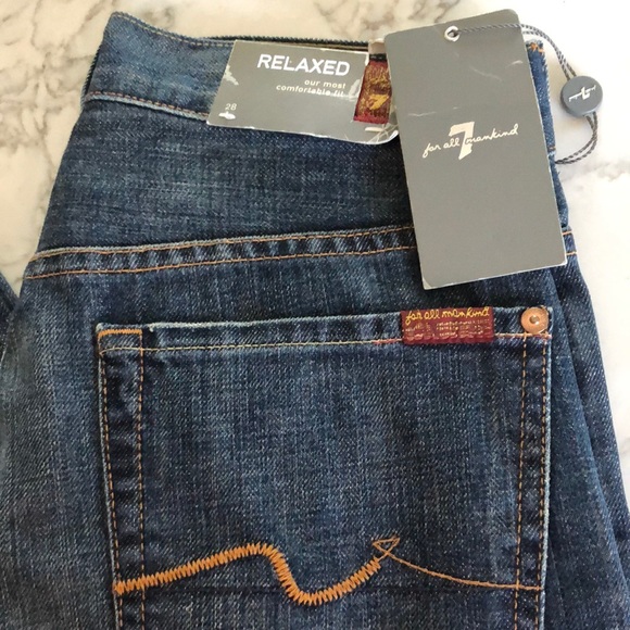 7 For All Mankind Other - Men’s 7 for all mankind jeans, Rrlaxed, boot cut, 28, new